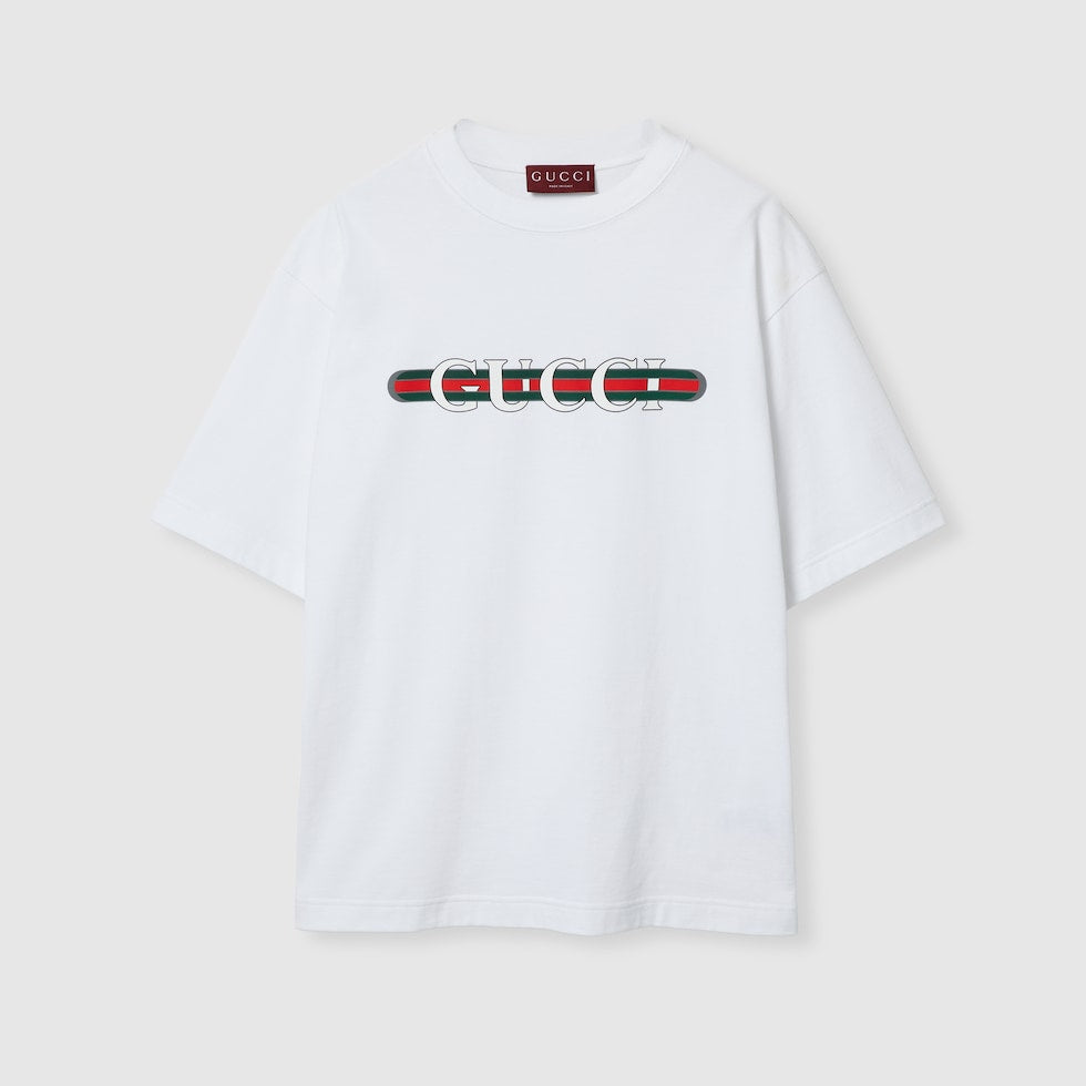 Bedrukt T-shirt van jersey