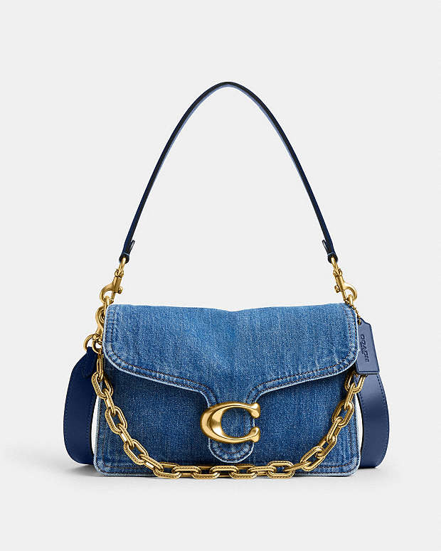 Borsa a tracolla con catena Tabby