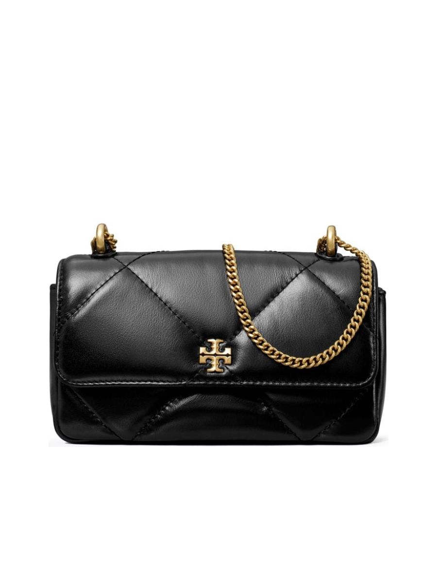 Diamondquilted schoudertas