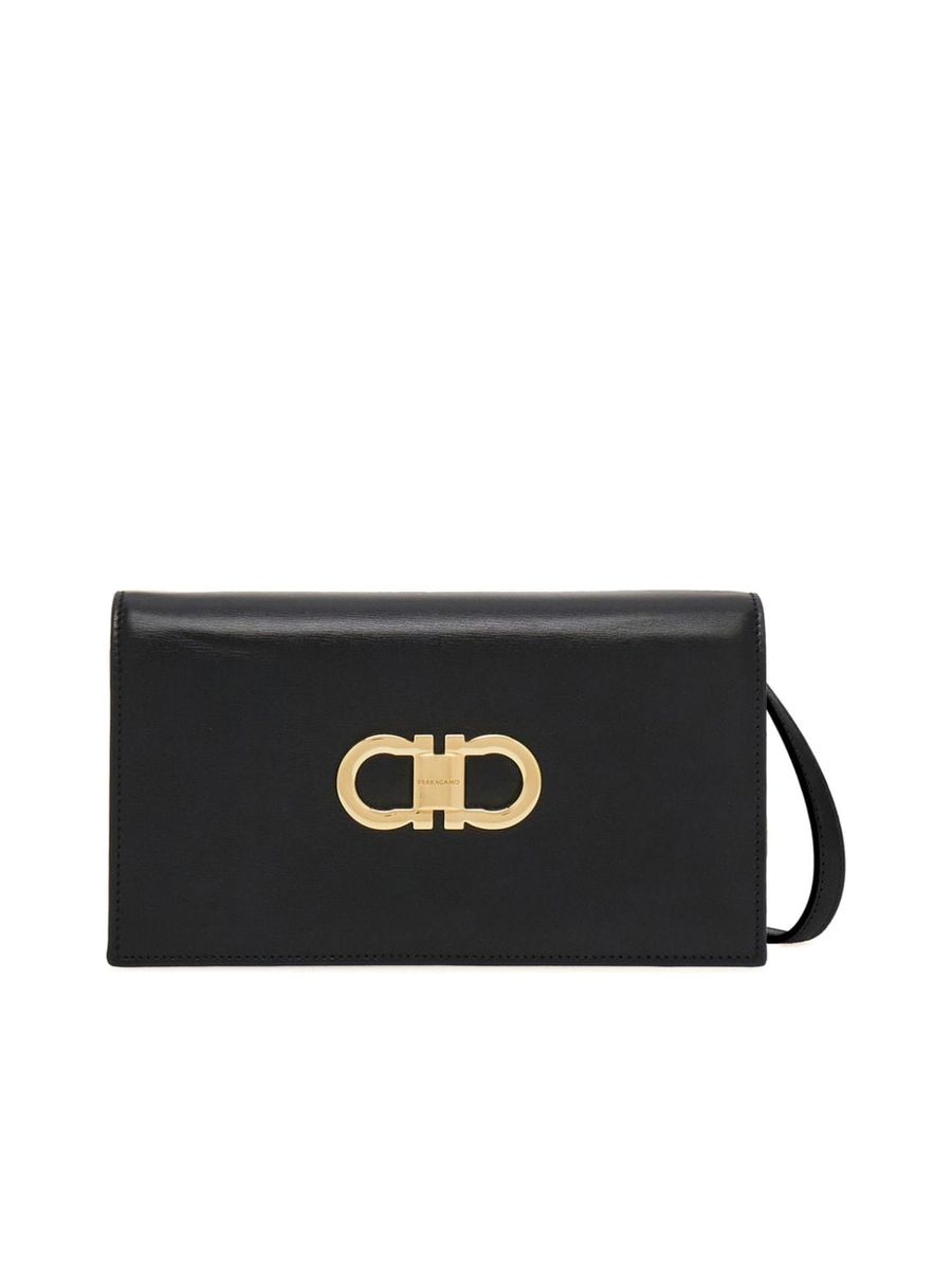 Gancini Plaque Clutch