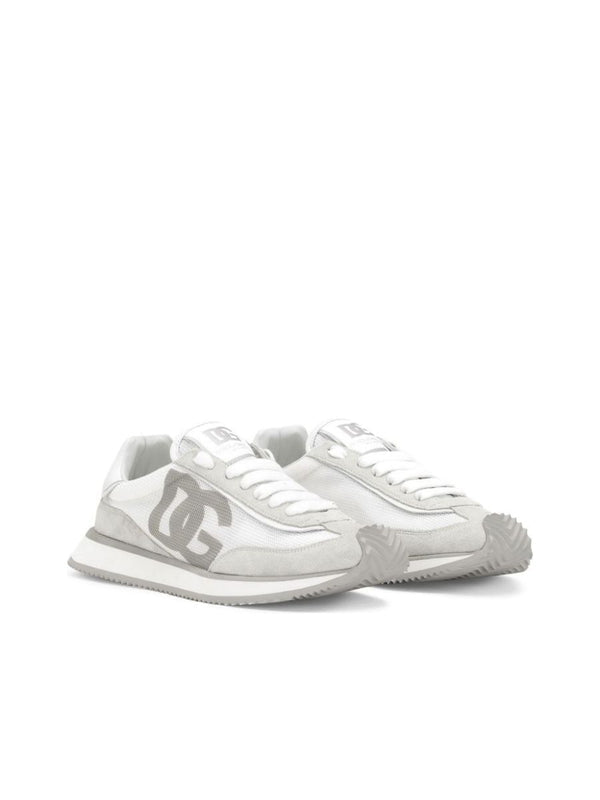 Sneakers aus Ledermischung von Dolce Gabbana, Modell CK
