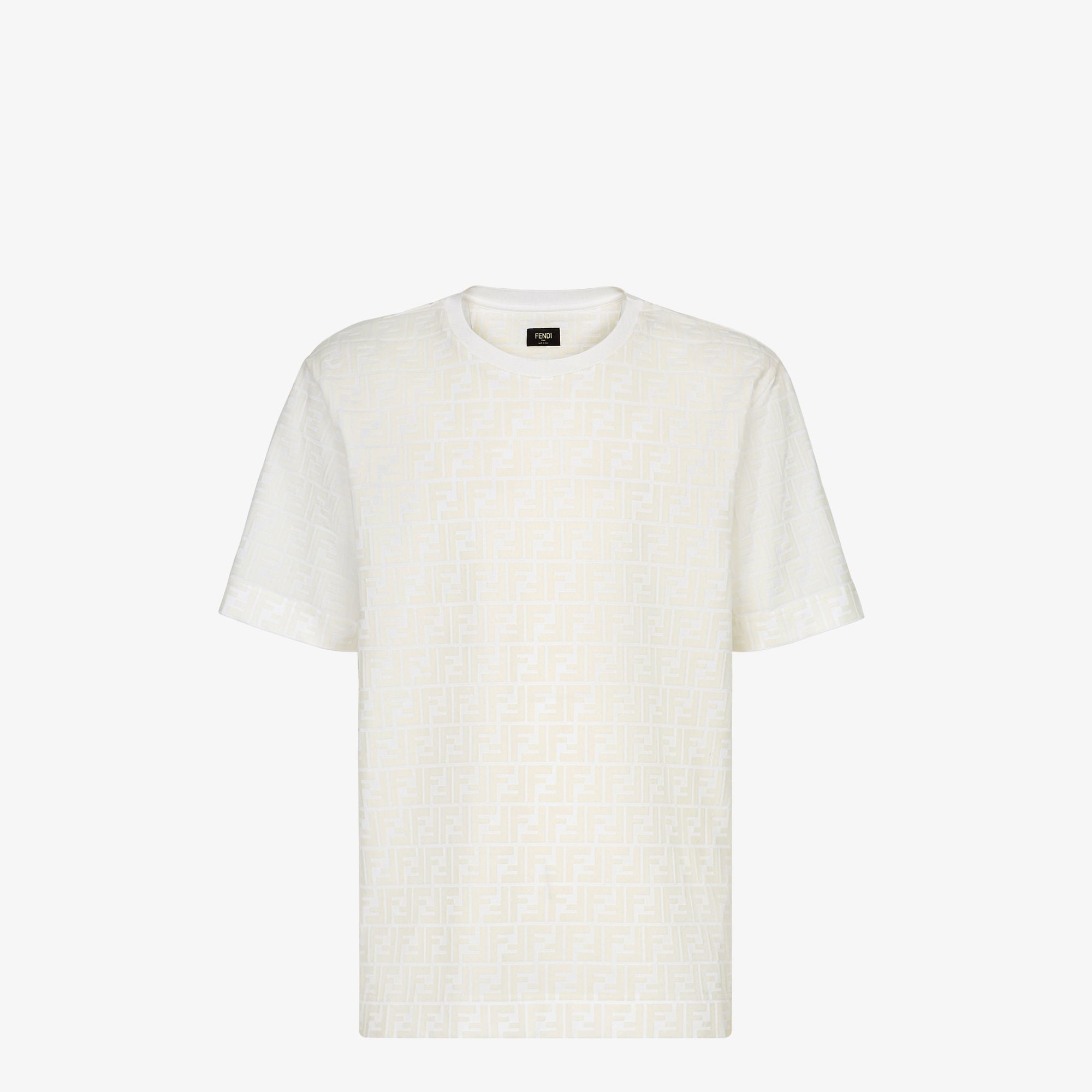 White pique T-shirt