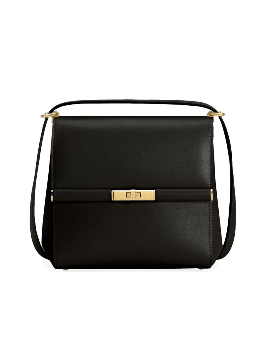 Shoulder Bag With Twistlock Fastening
