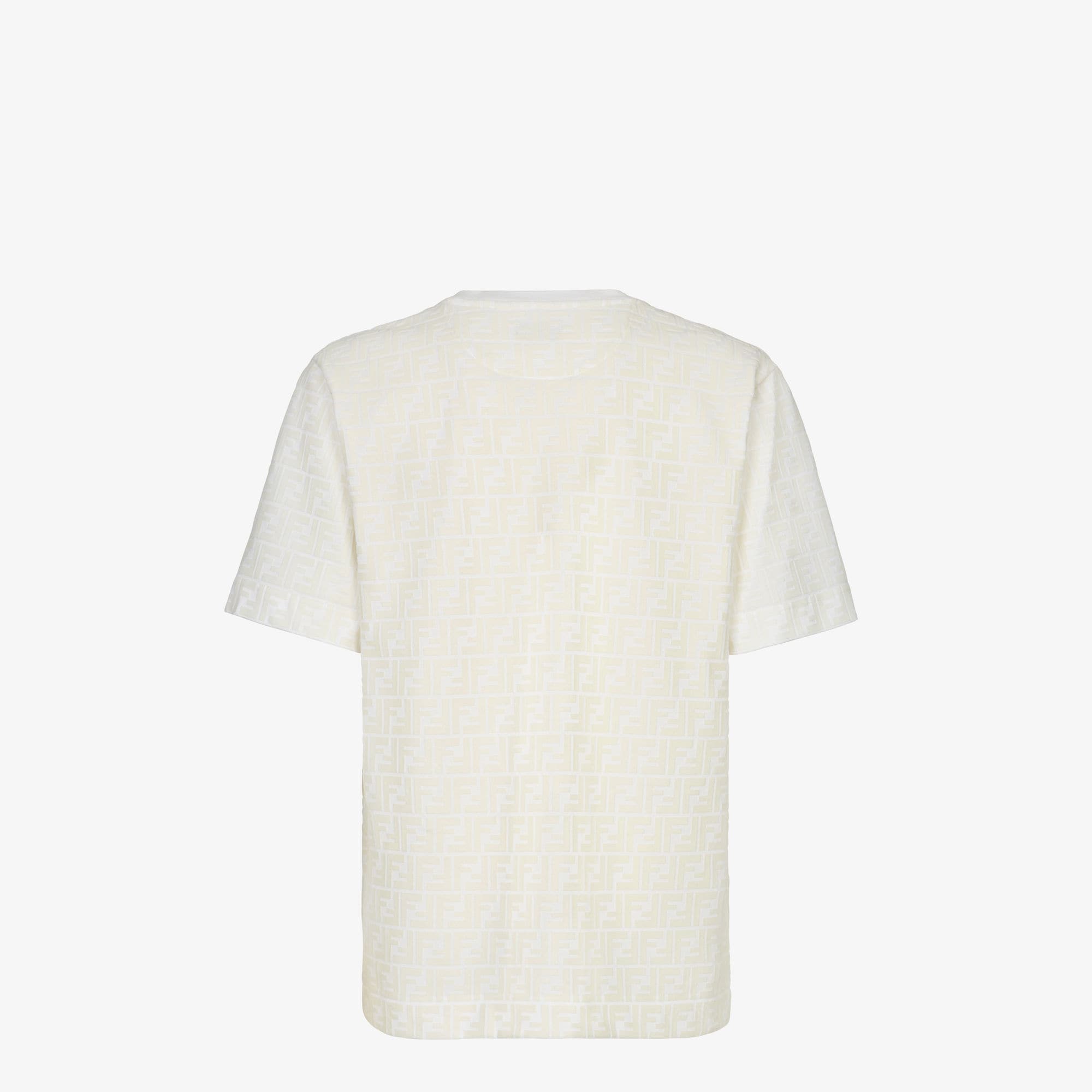 White pique T-shirt