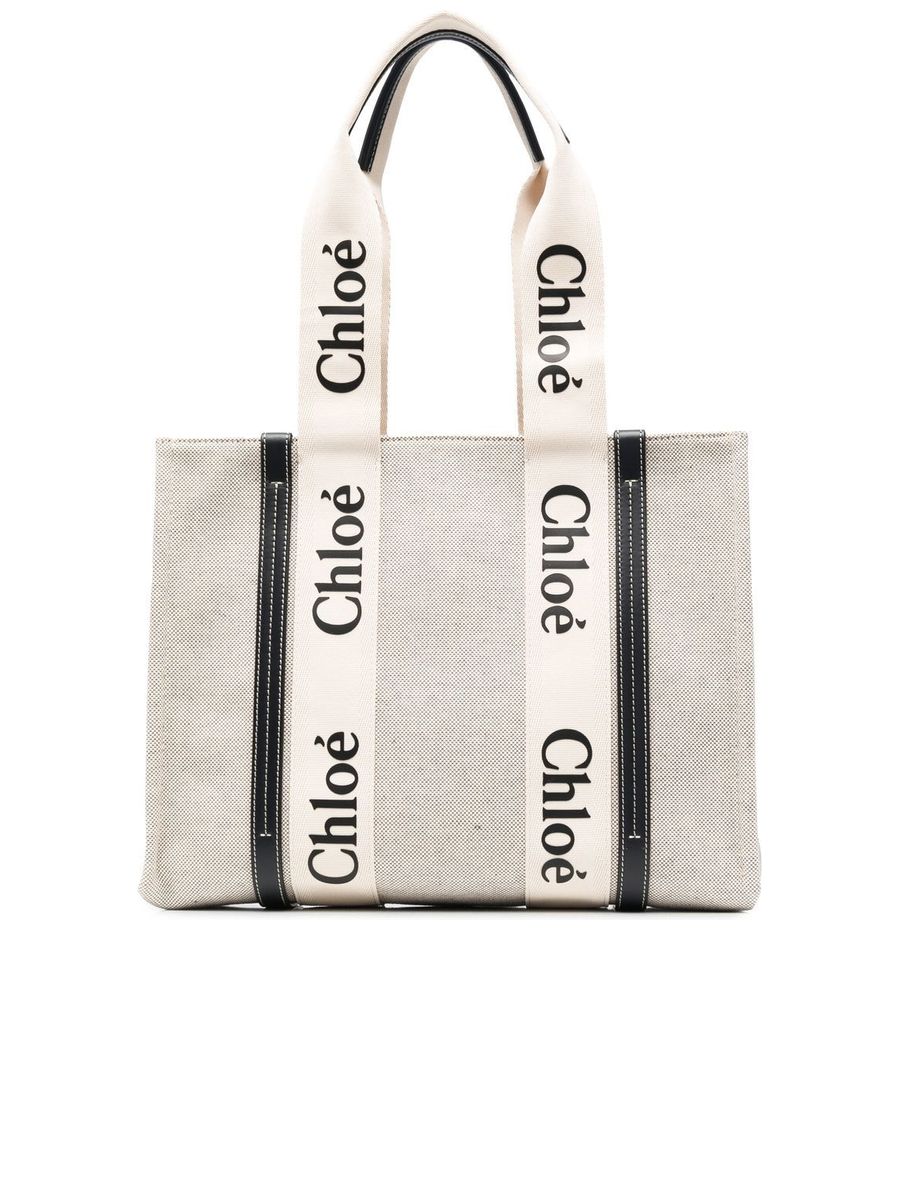 Woody Tote Bag In Linen