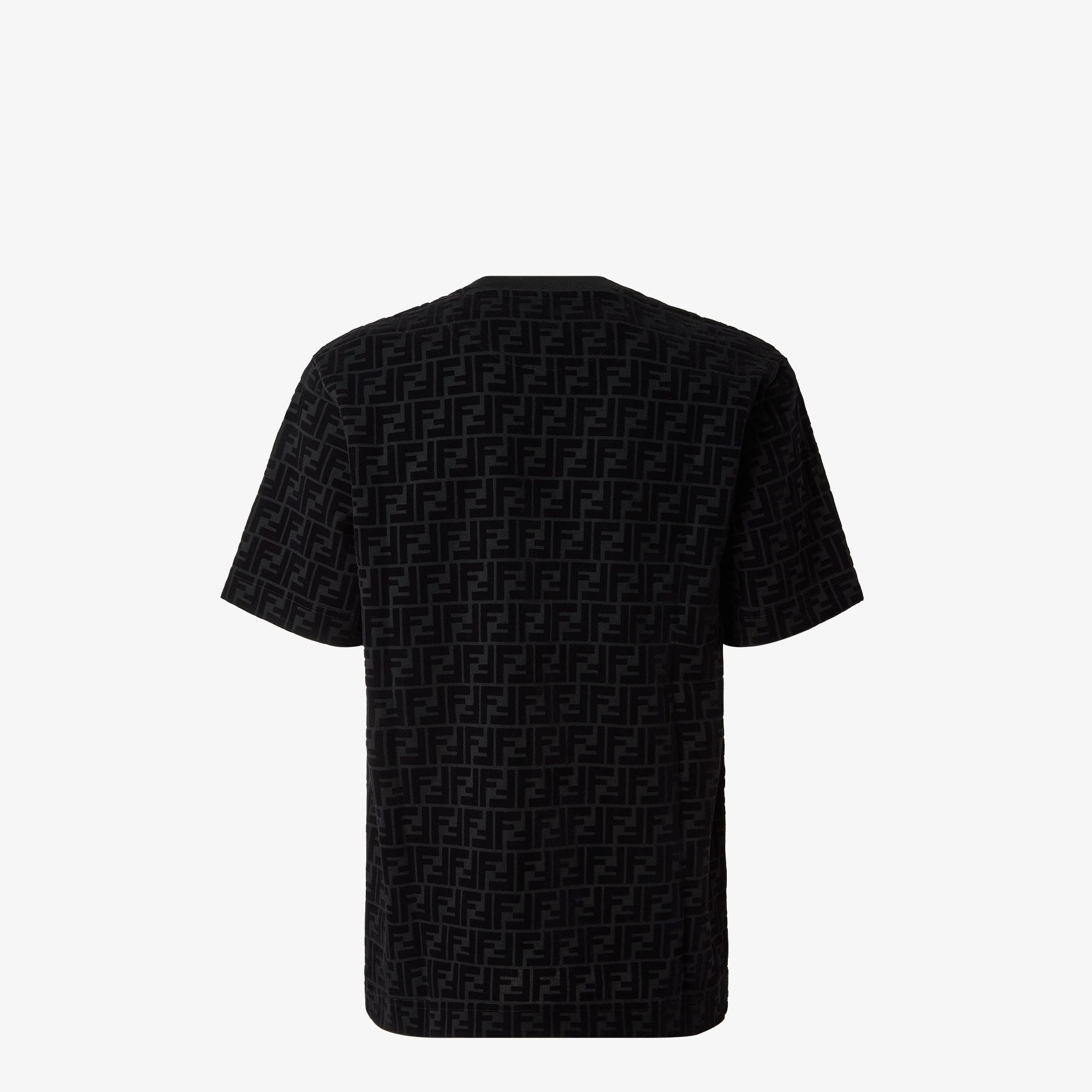 Black pique t-shirt