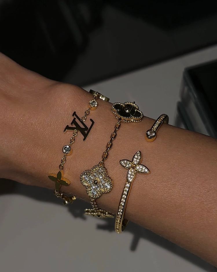 Lottie armband goud