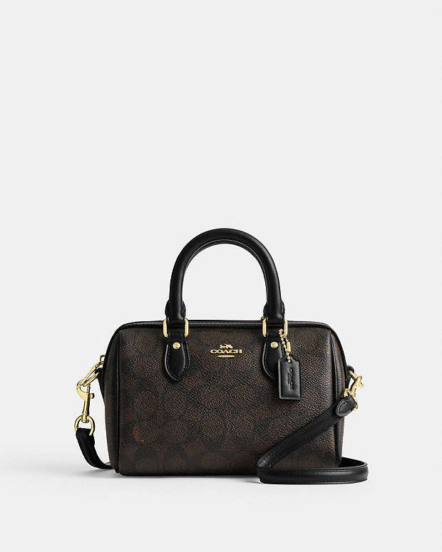 Mini sac bandoulière Rowan en toile exclusive