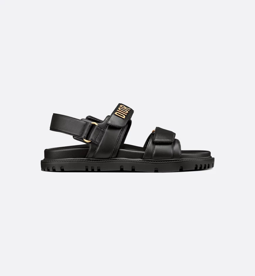 Dioract Schwarze Sandalen